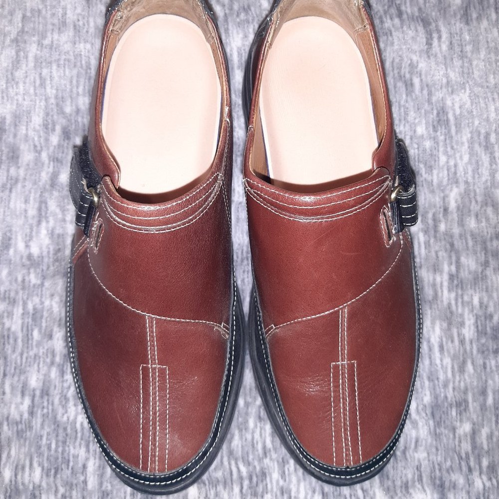 Brown/Black Dr Comfort Kristin shoes size 11Wide